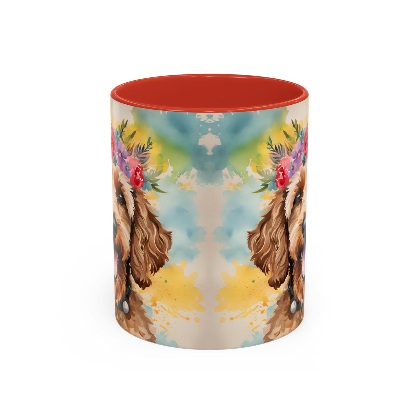 Cockapoo 04 Accent Coffee Mug - Dog Lover Gift
