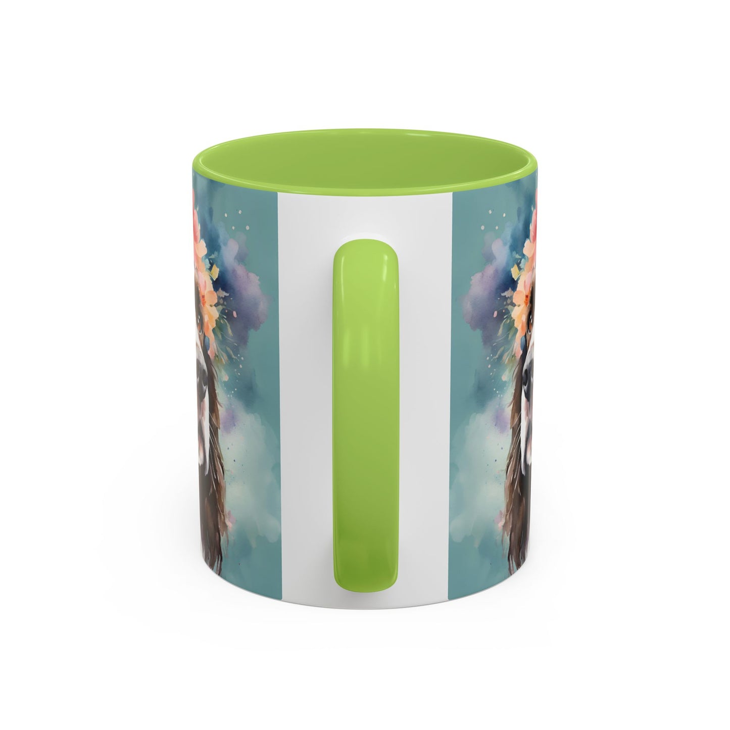 Springer Spaniel 04 Accent Coffee Mug - Dog Lover Gift