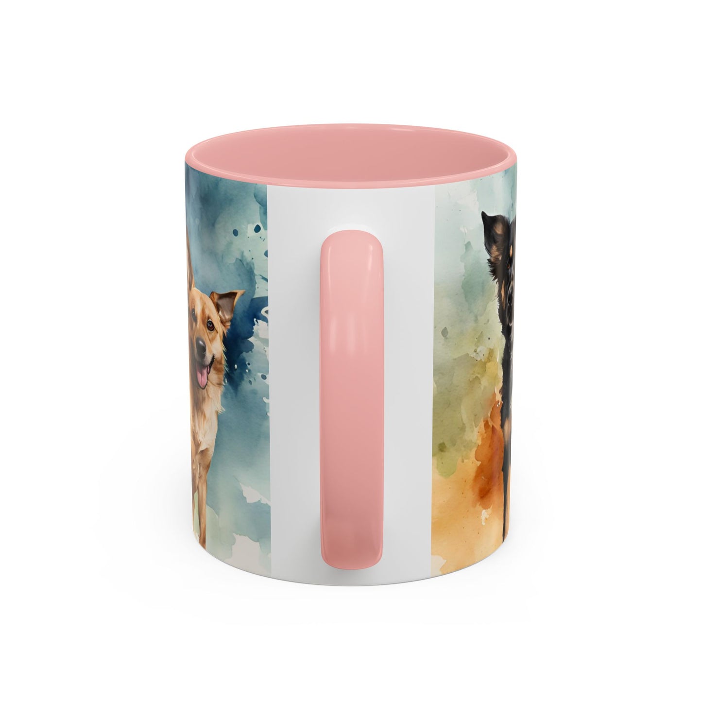 Multicoloured Doggies 06 Accent Mug 11oz