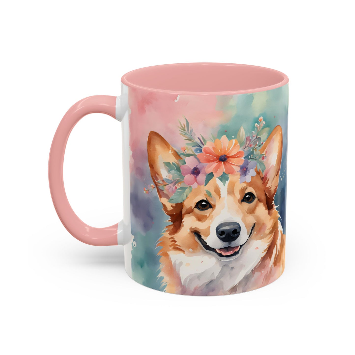 Corgi 03 Accent Coffee Mug - Dog Lover Gift