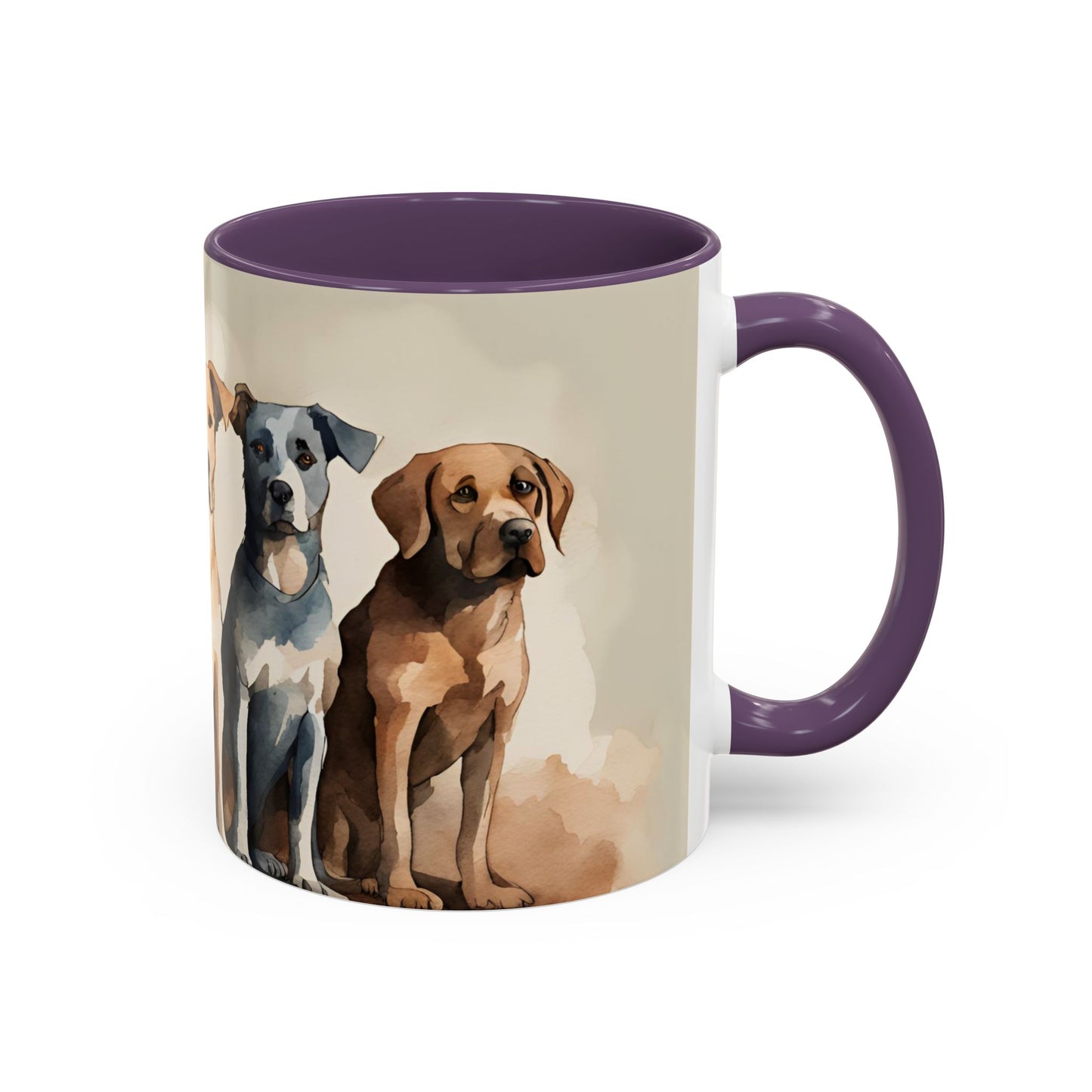 Doggies in a Row 04 Accent Mug 11oz