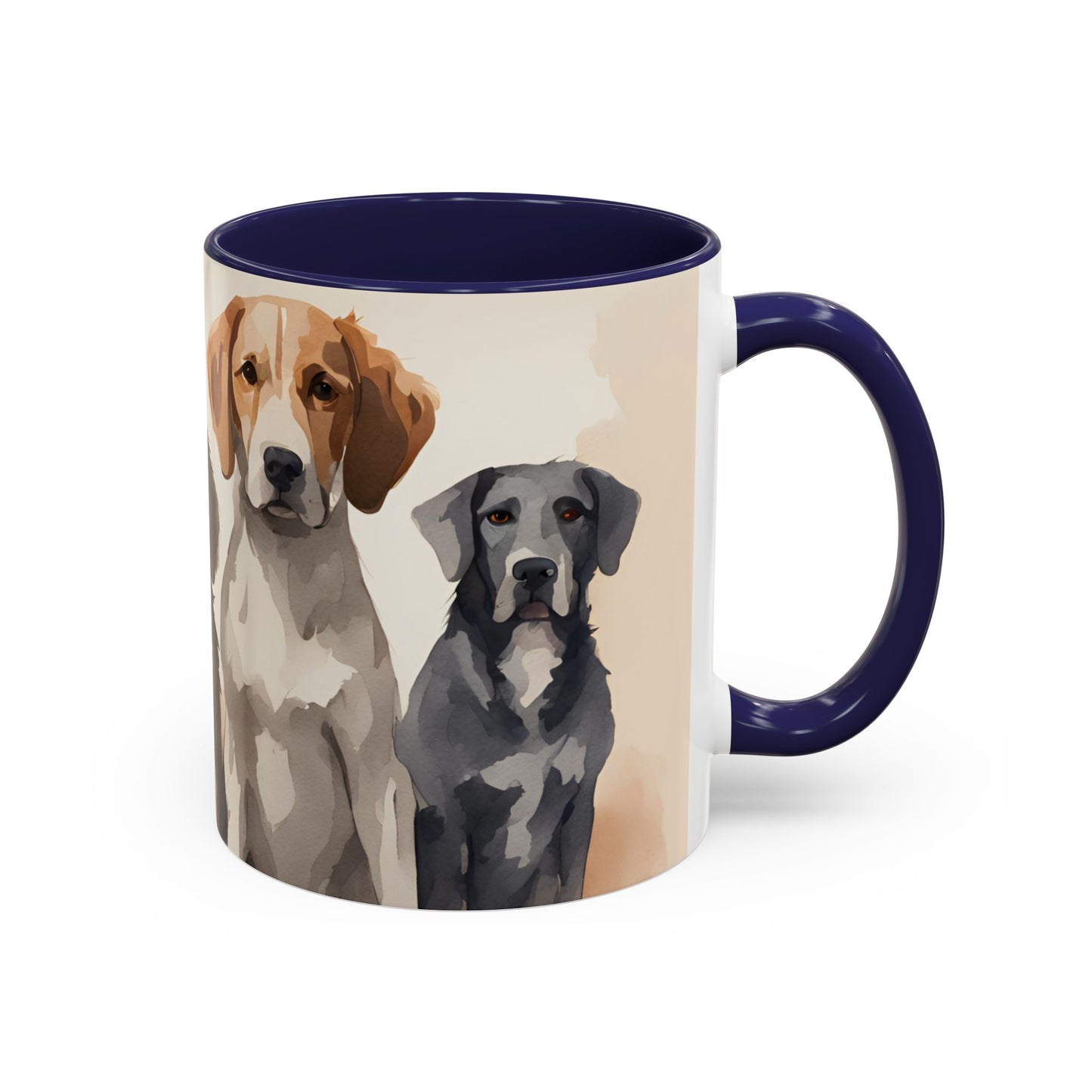 Doggies in a Row 01 Accent Mug 11oz