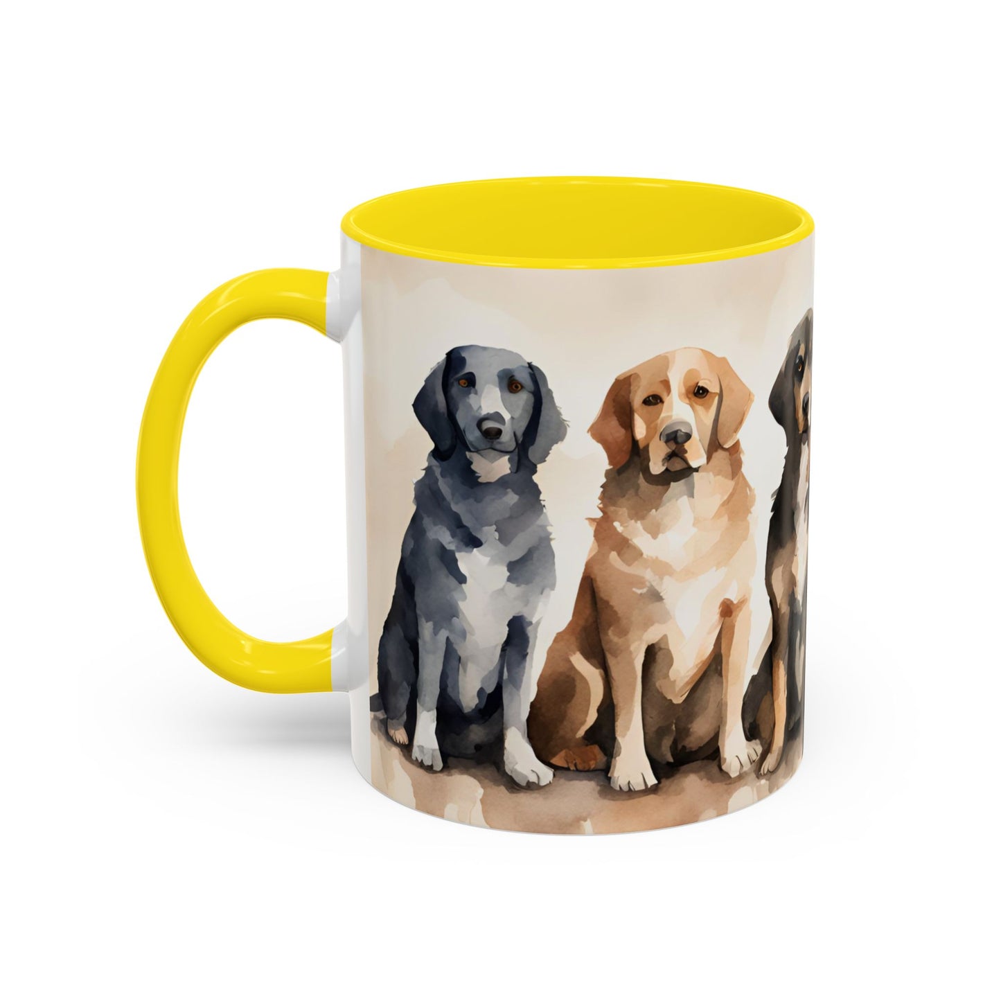 Doggies in a Row 02 Accent Mug 11oz