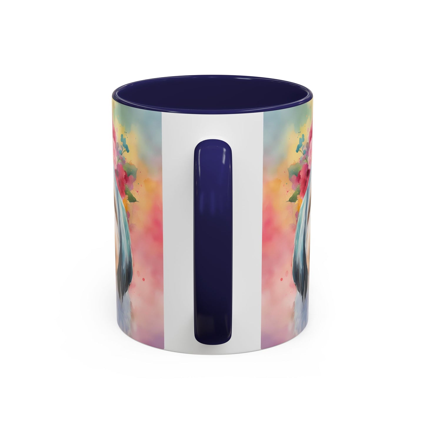 Shih Tzu 01 Accent Coffee Mug - Dog Lover Gift