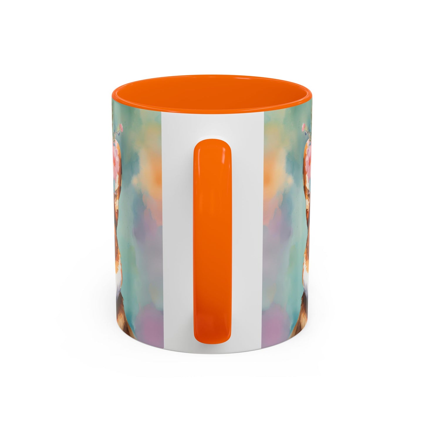 Corgi 01 Accent Coffee Mug - Dog Lover Gift