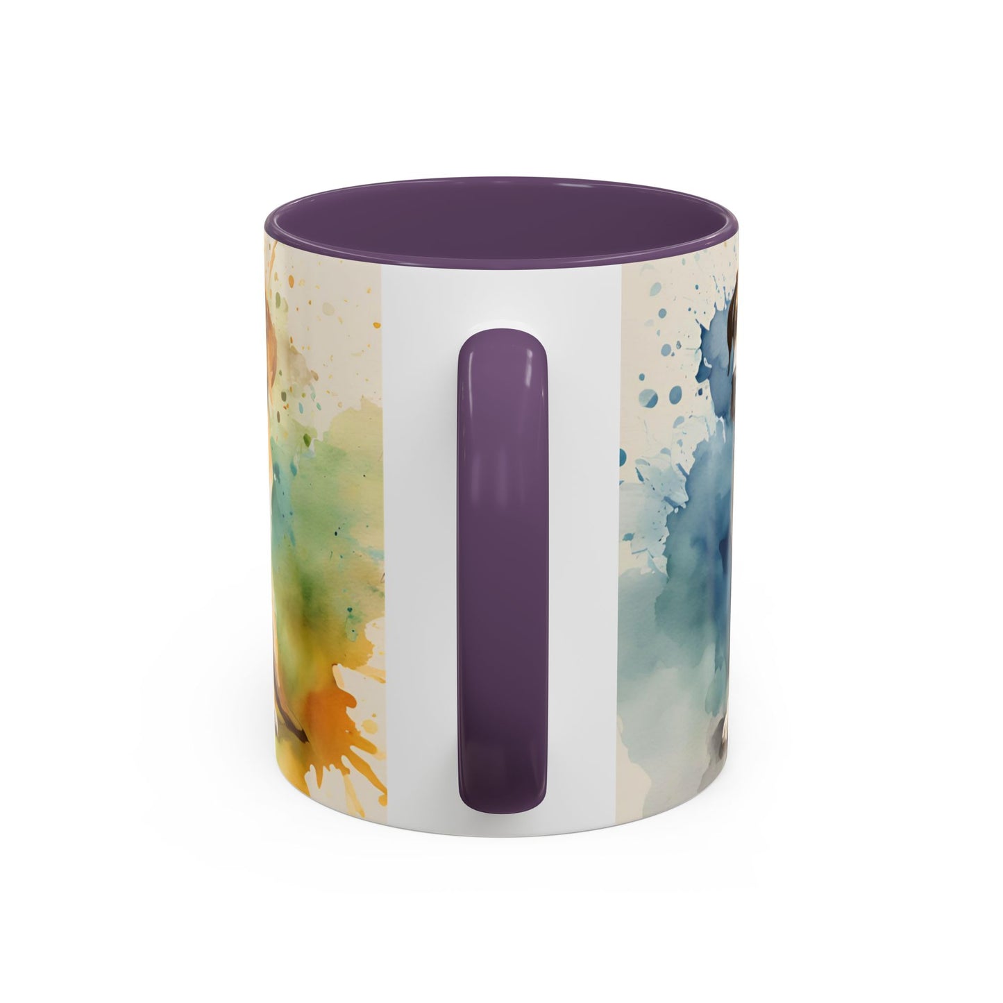 Multicoloured Doggies 09 Accent Mug 11oz