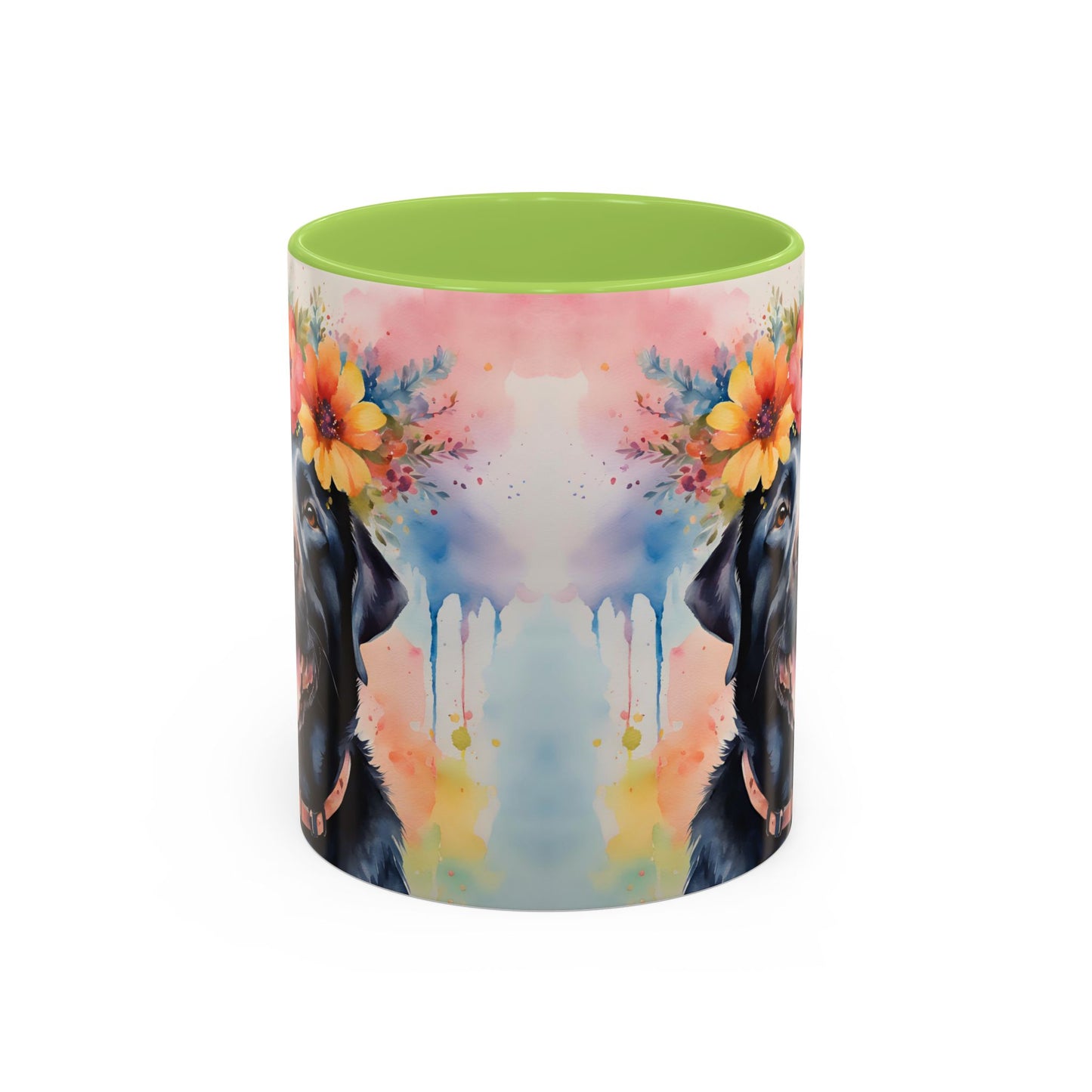 Labrador 03 Accent Coffee Mug - Dog Lover Gift
