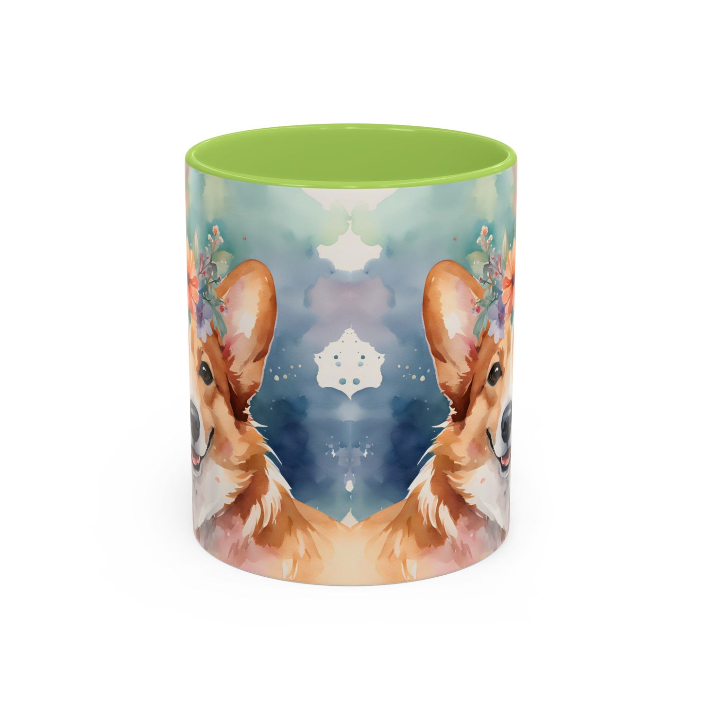 Corgi 03 Accent Coffee Mug - Dog Lover Gift