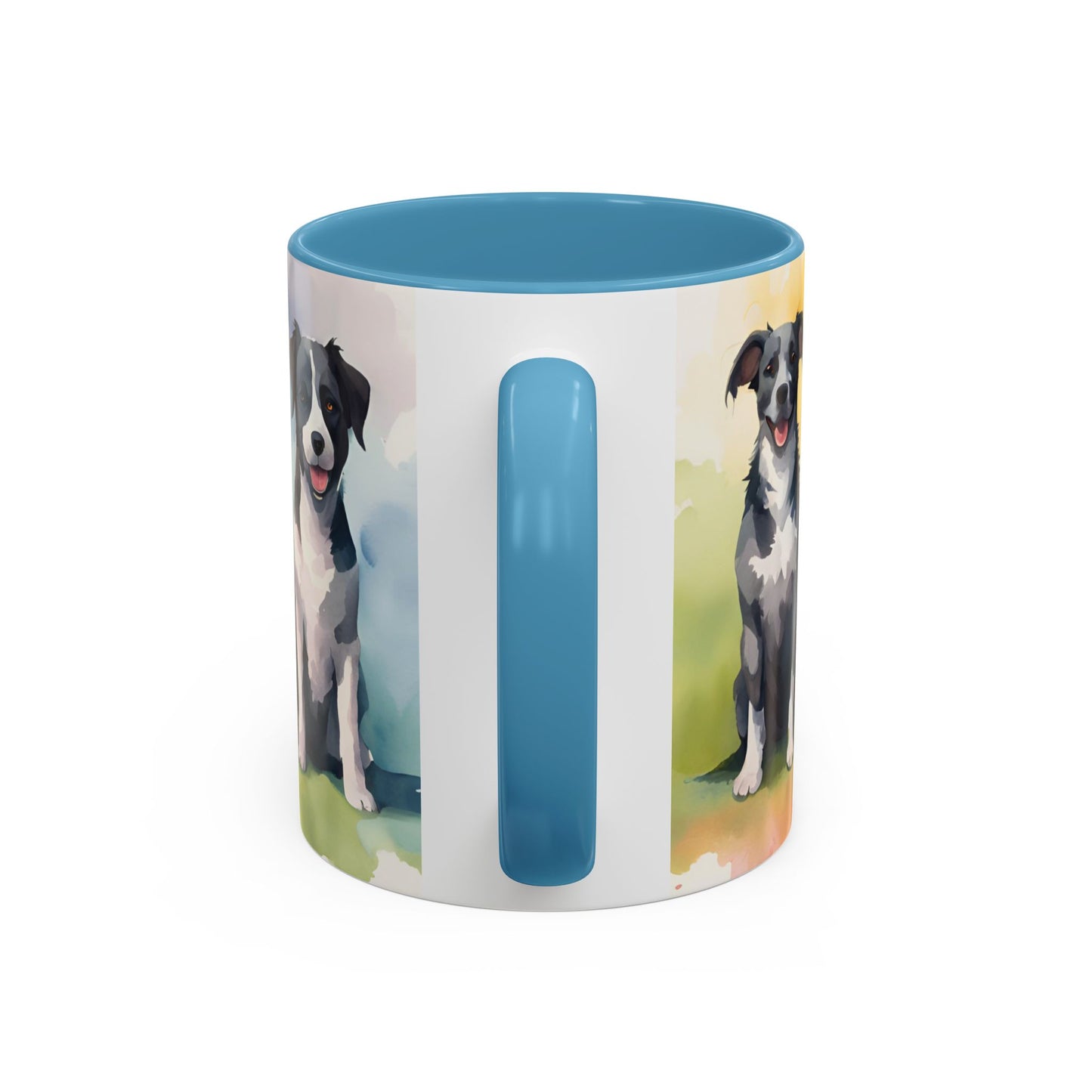 Multicoloured Doggies 08 Accent Mug 11oz