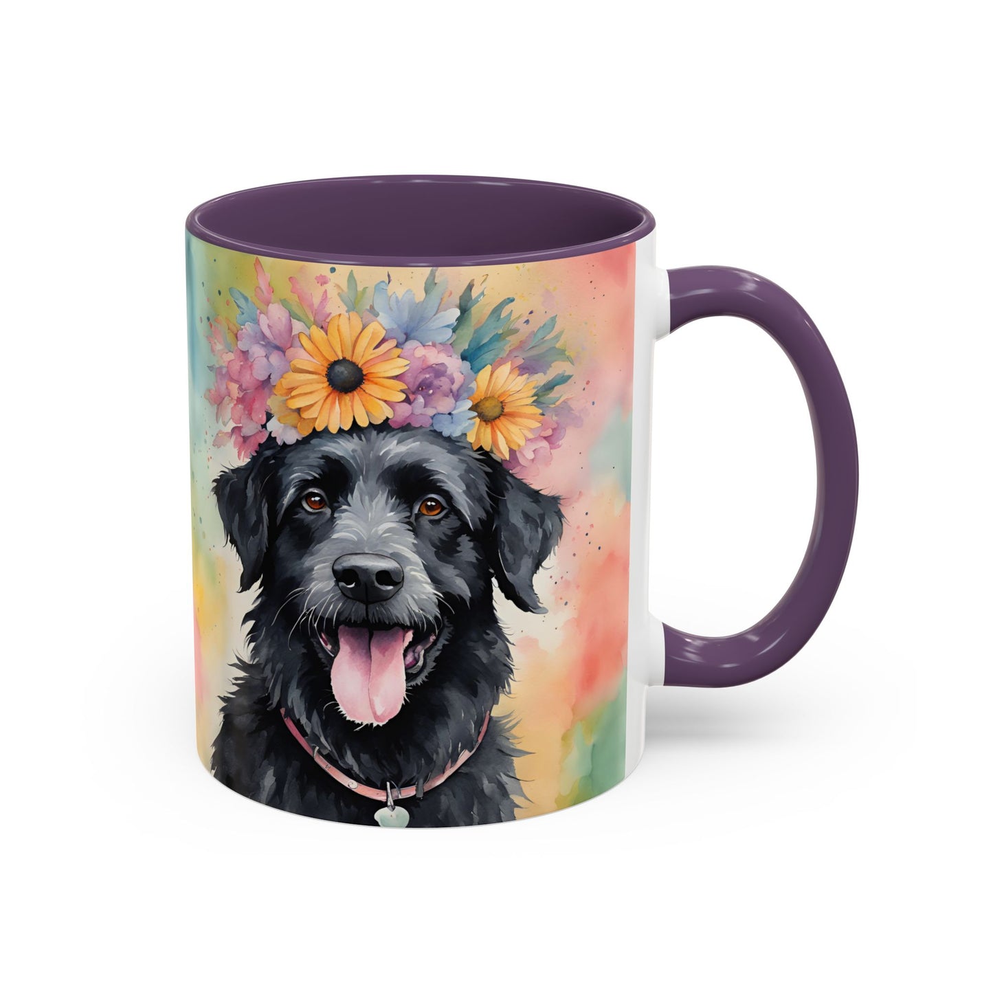 Eddy 01 Accent Coffee Mug - Dog Lover Gift