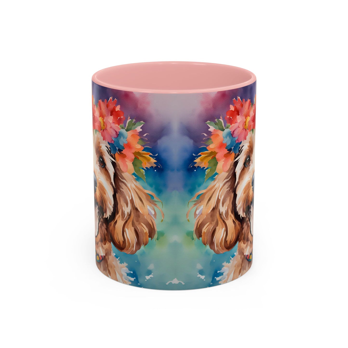 Cockapoo 05 Accent Coffee Mug - Dog Lover Gift