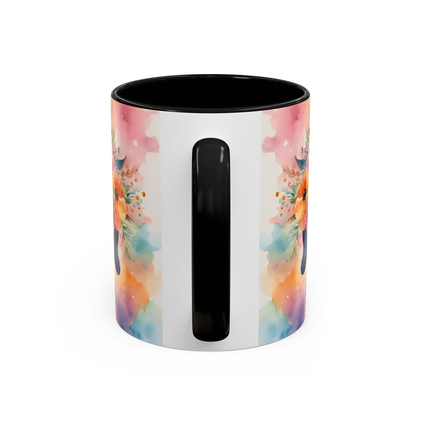 Dachshund 02 Accent Coffee Mug - Dog Lover Gift
