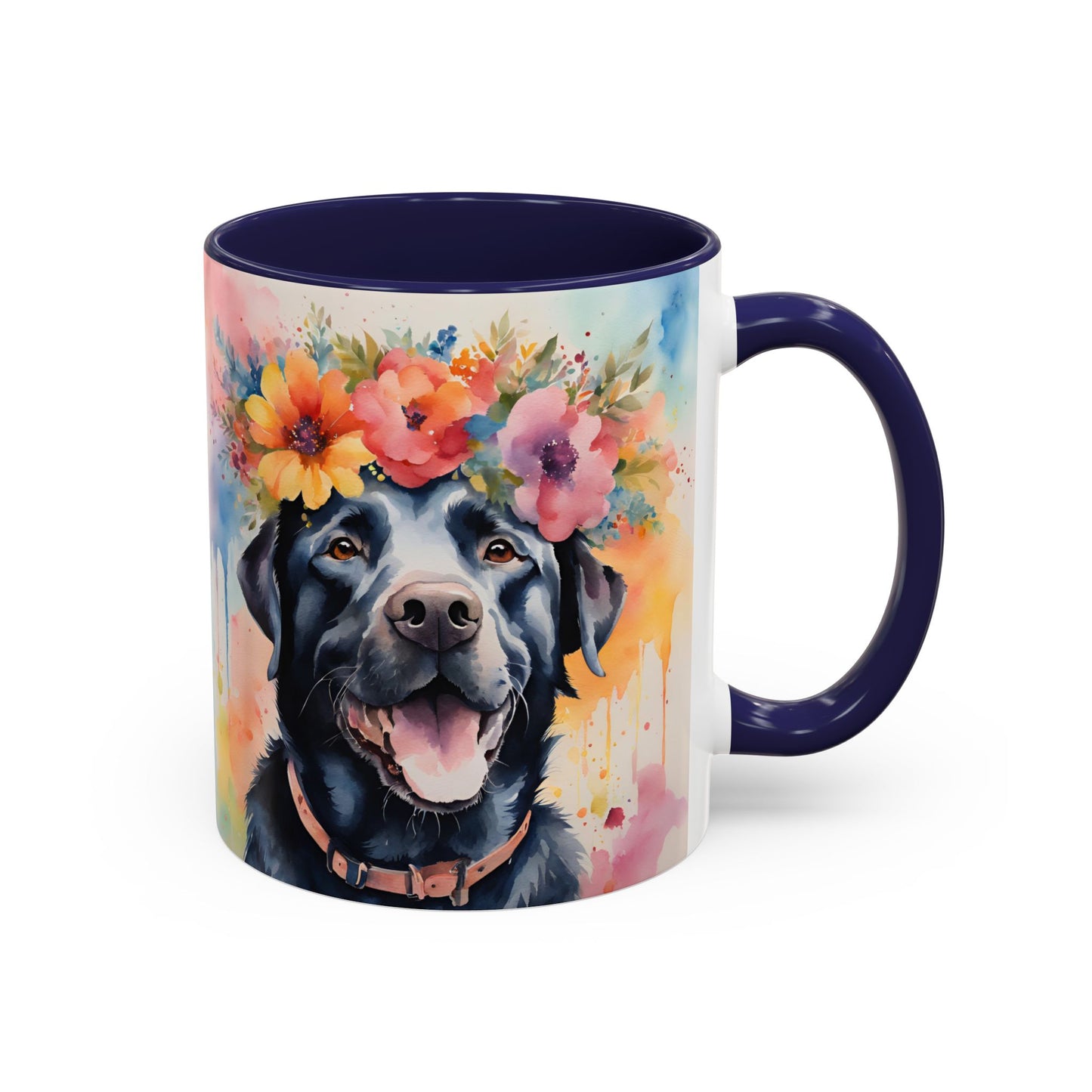 Labrador 03 Accent Coffee Mug - Dog Lover Gift