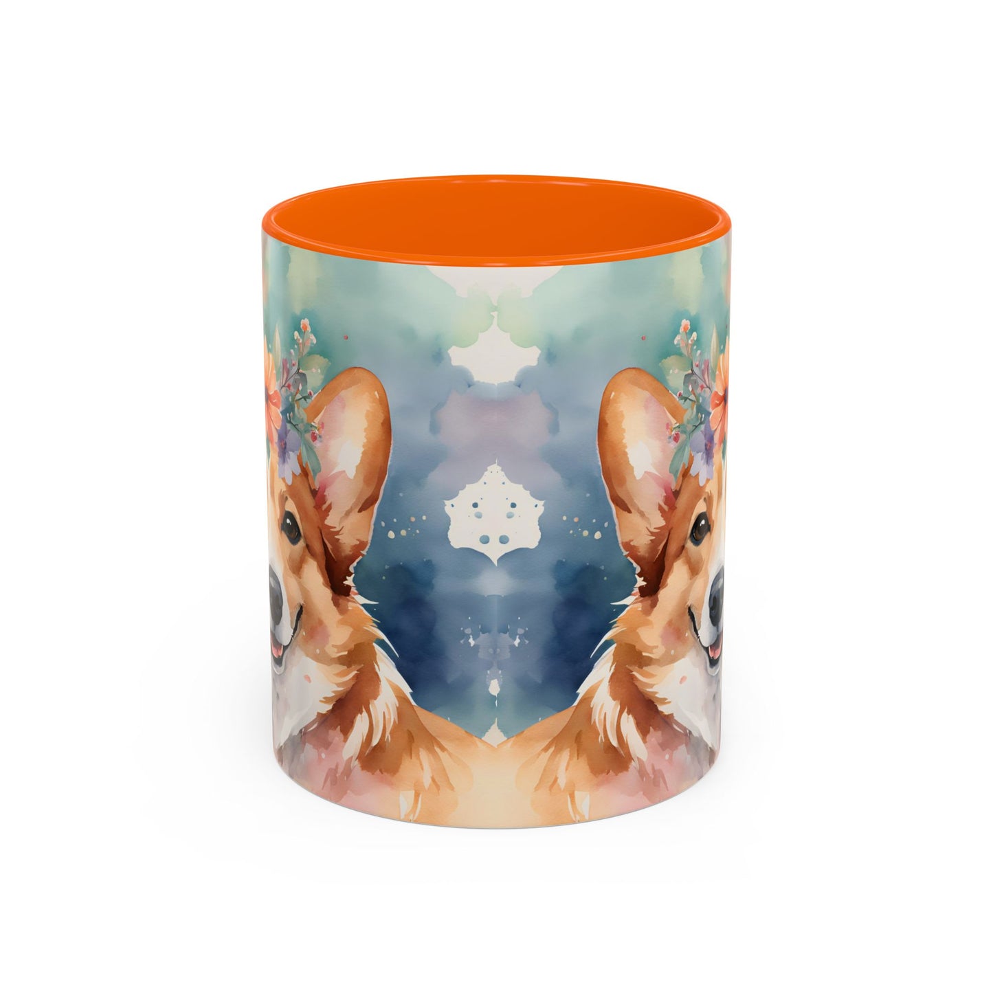 Corgi 03 Accent Coffee Mug - Dog Lover Gift