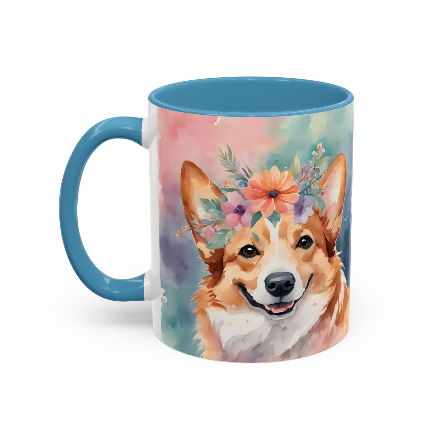 Corgi 03 Accent Coffee Mug - Dog Lover Gift