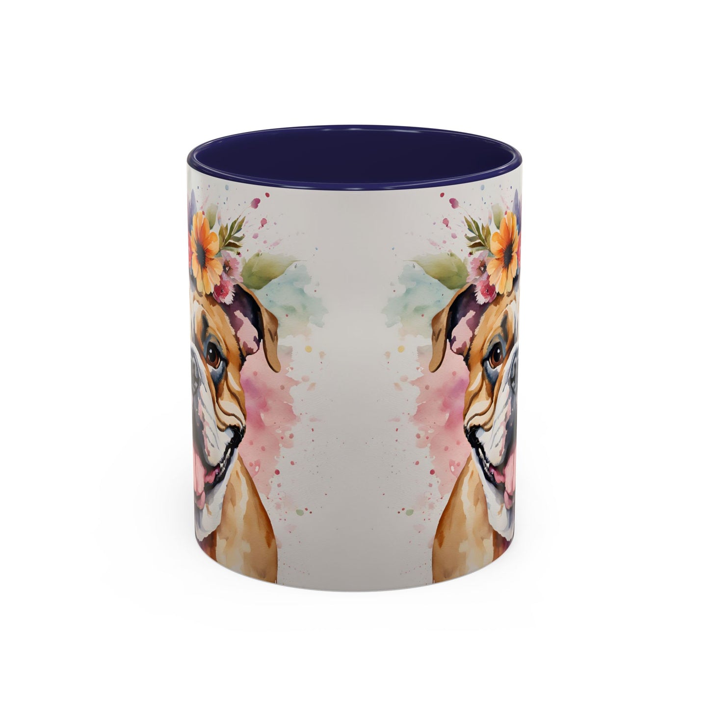 British Bulldog 03 Accent Coffee Mug - Dog Lover Gift