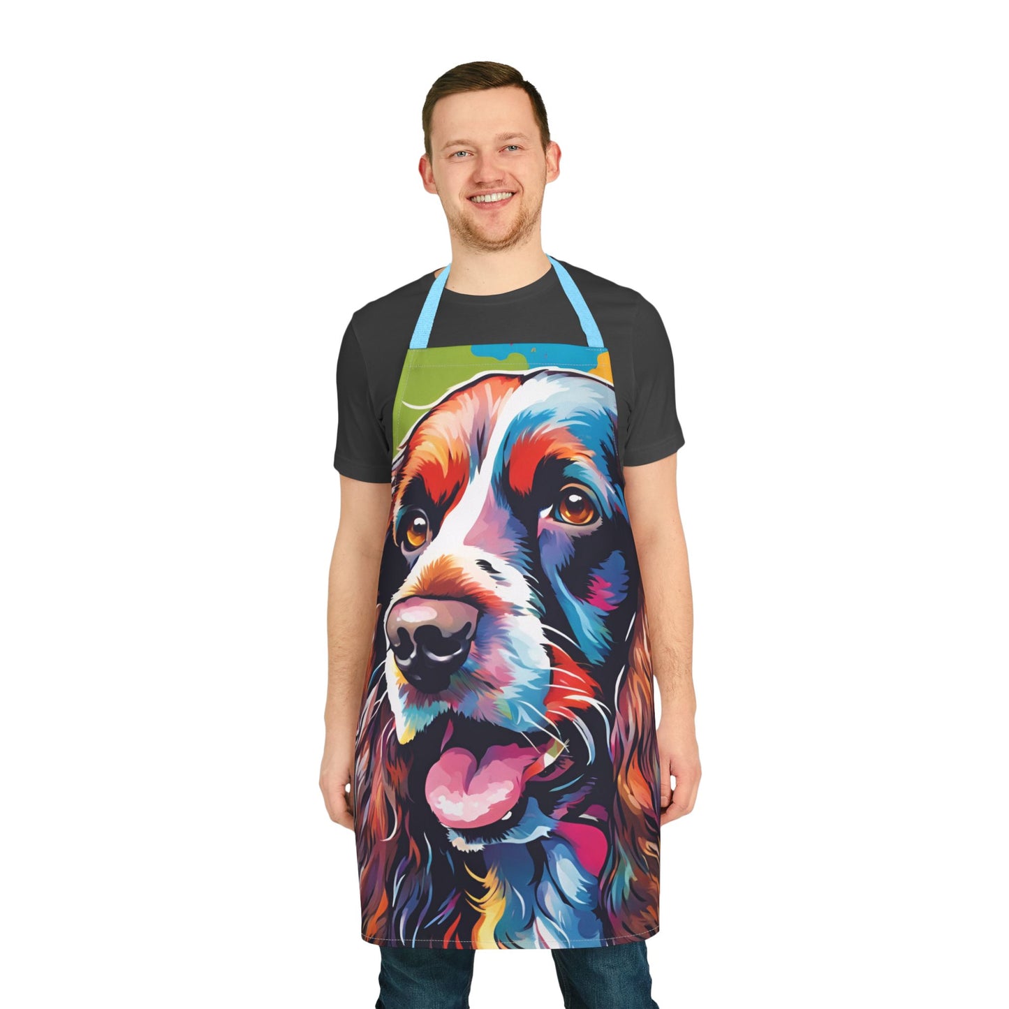 Multicoloured Cocker Spaniel Adult Apron (AOP)