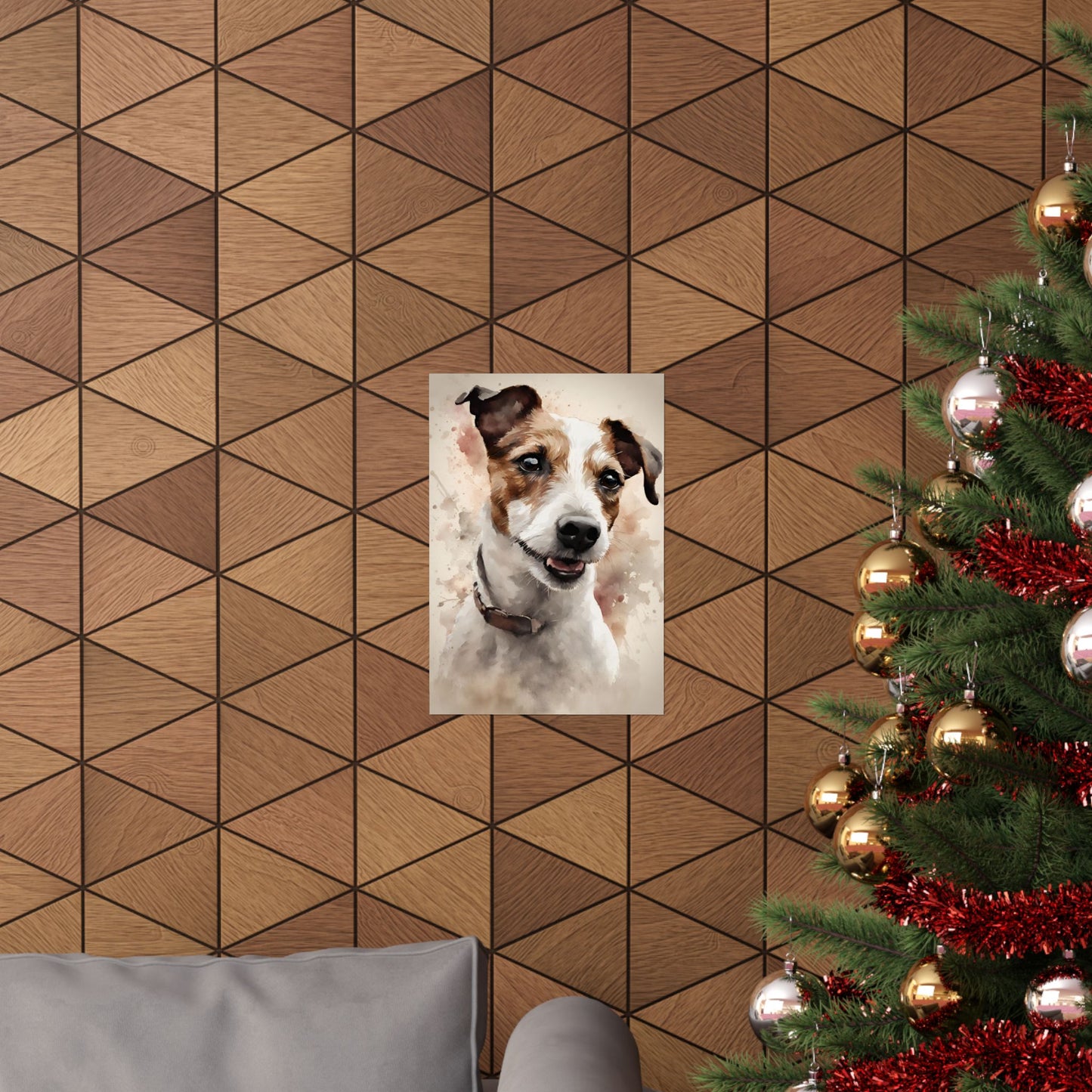 Dogs Jack Russell 02 Matte Vertical Poster