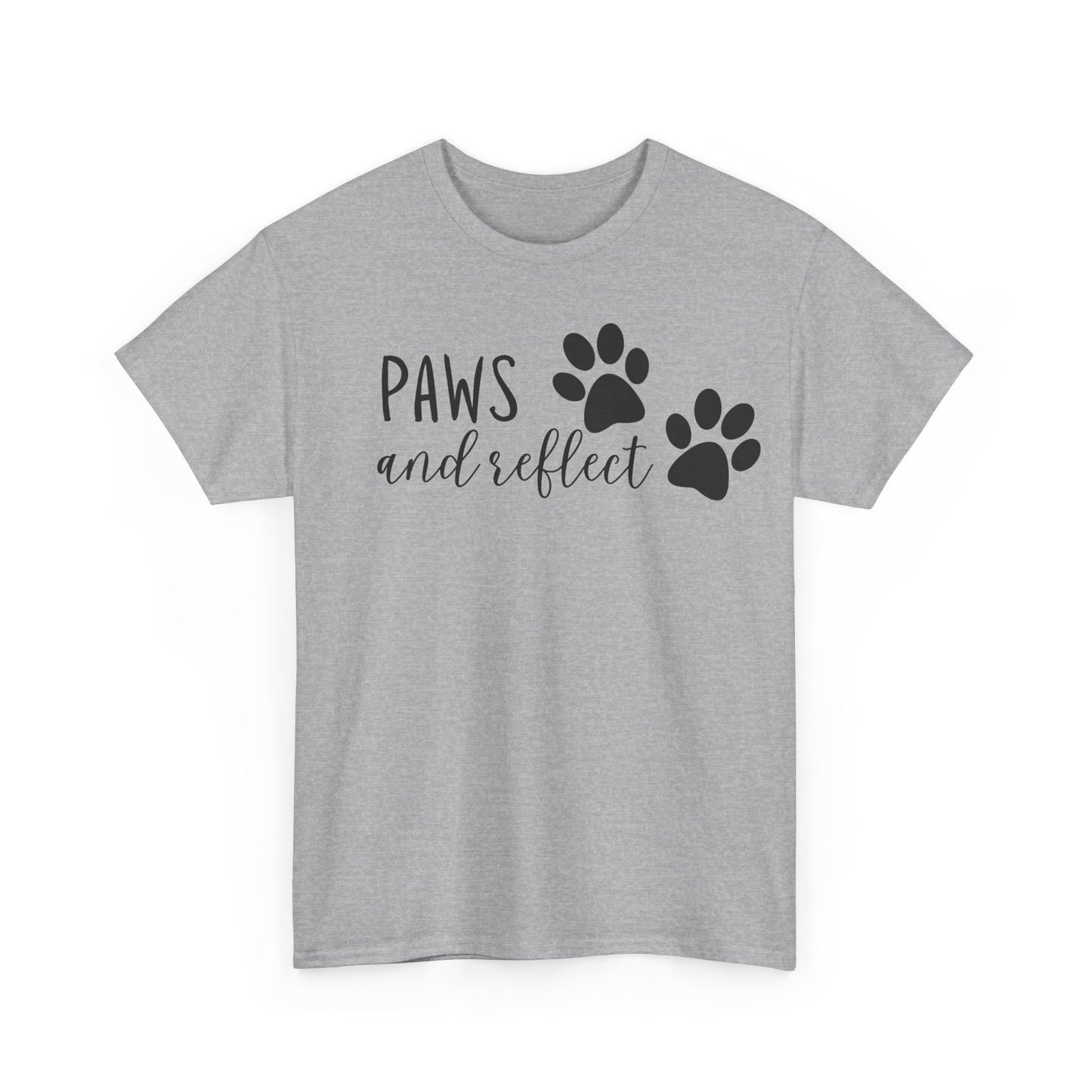 Paws and reflect Unisex Heavy Cotton Tee
