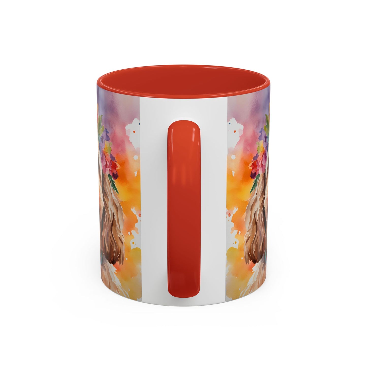 Cockapoo 05 Accent Coffee Mug - Dog Lover Gift