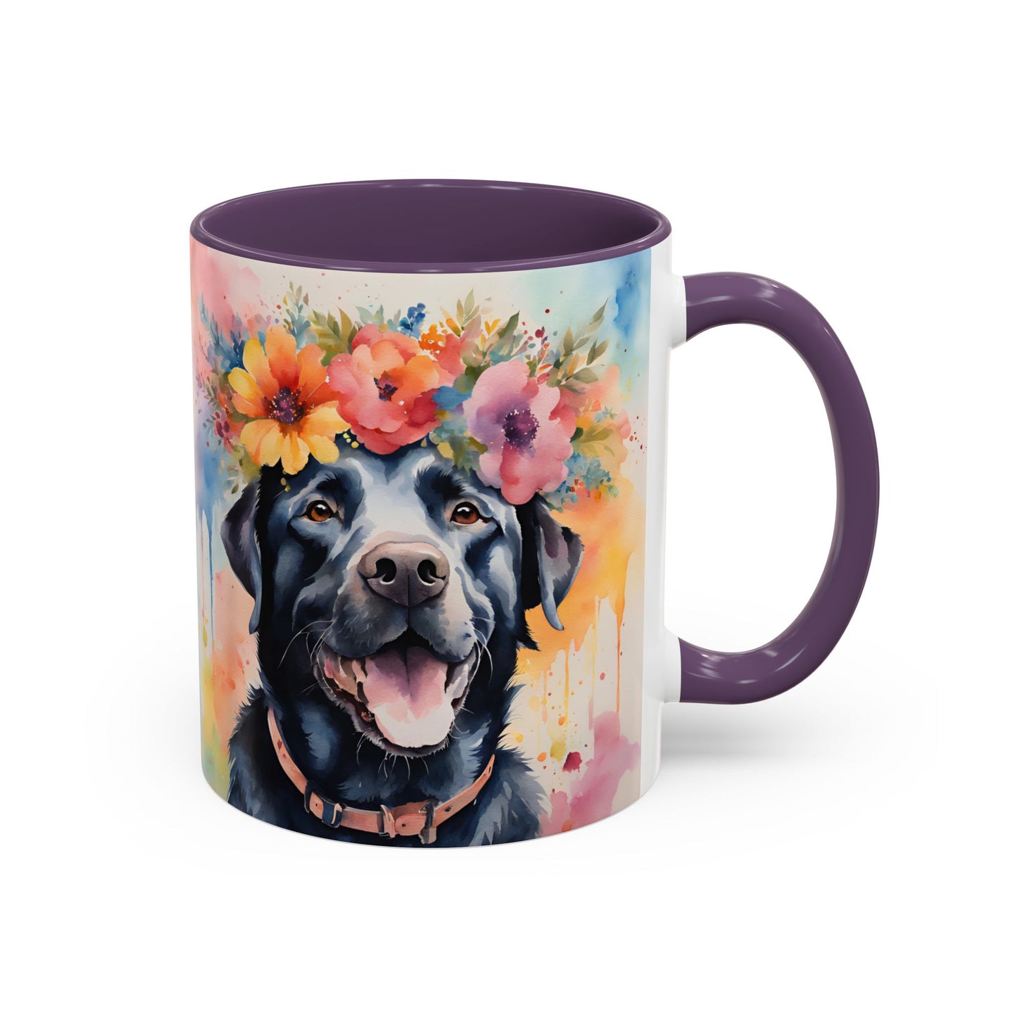 Labrador 03 Accent Coffee Mug - Dog Lover Gift