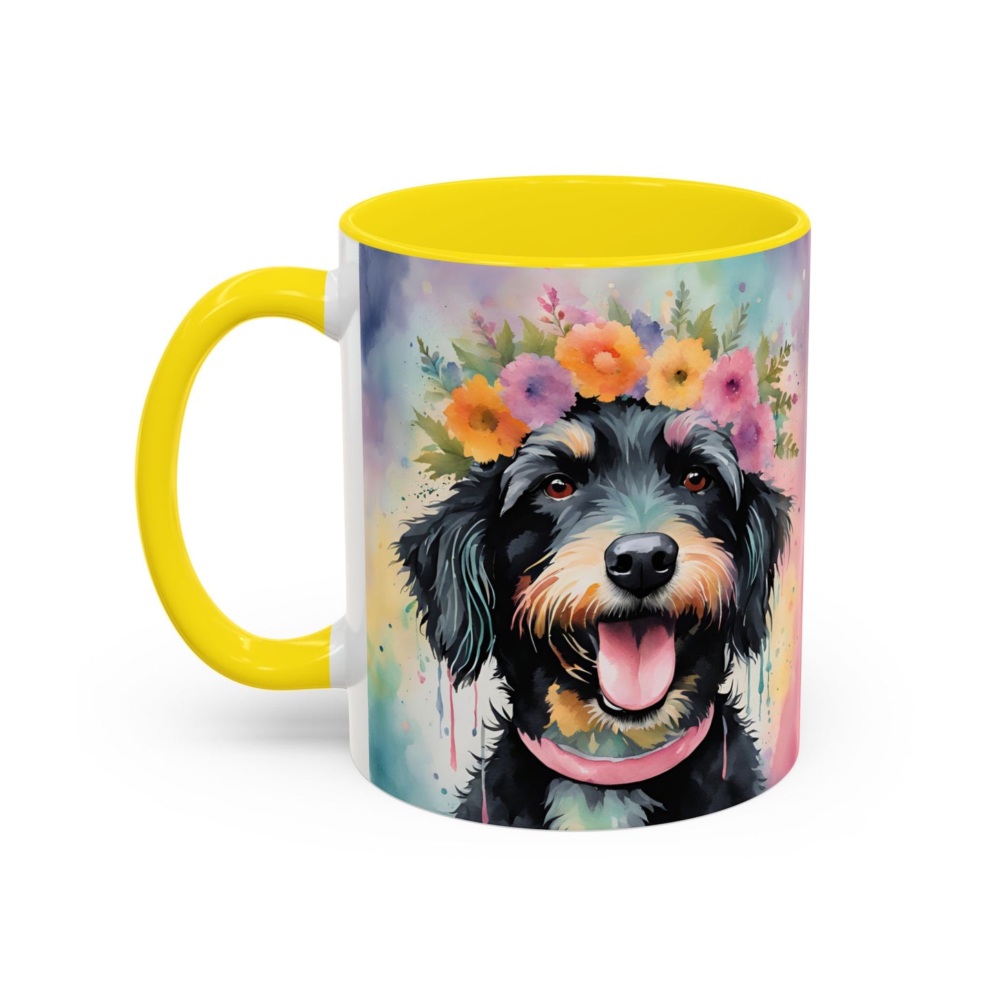 Eddy 02 Accent Coffee Mug - Dog Lover Gift