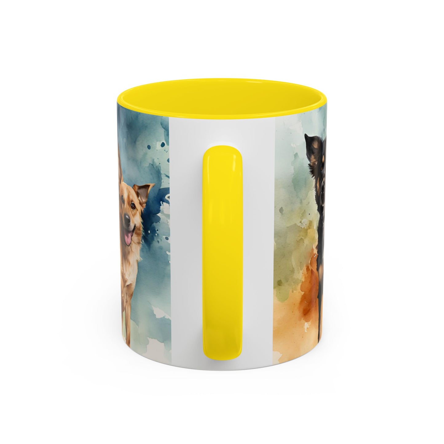 Multicoloured Doggies 06 Accent Mug 11oz