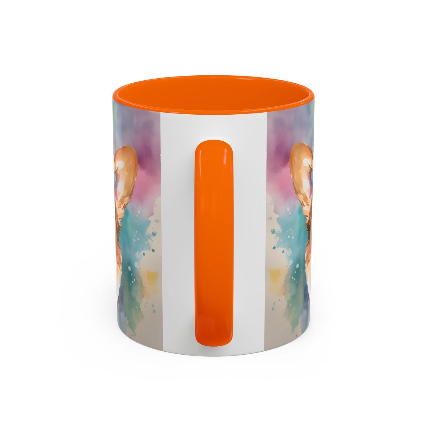 Corgi 02 Accent Coffee Mug - Dog Lover Gift