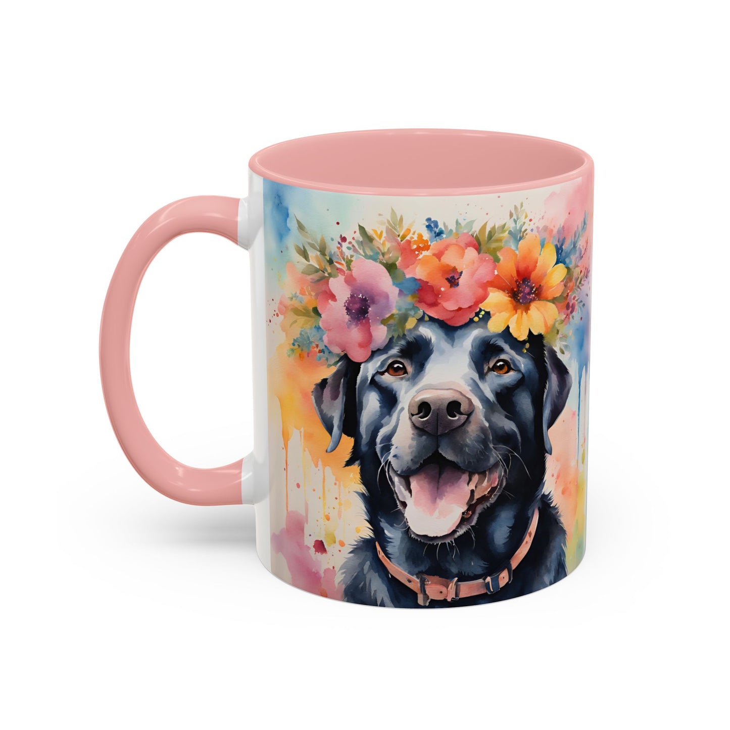 Labrador 03 Accent Coffee Mug - Dog Lover Gift
