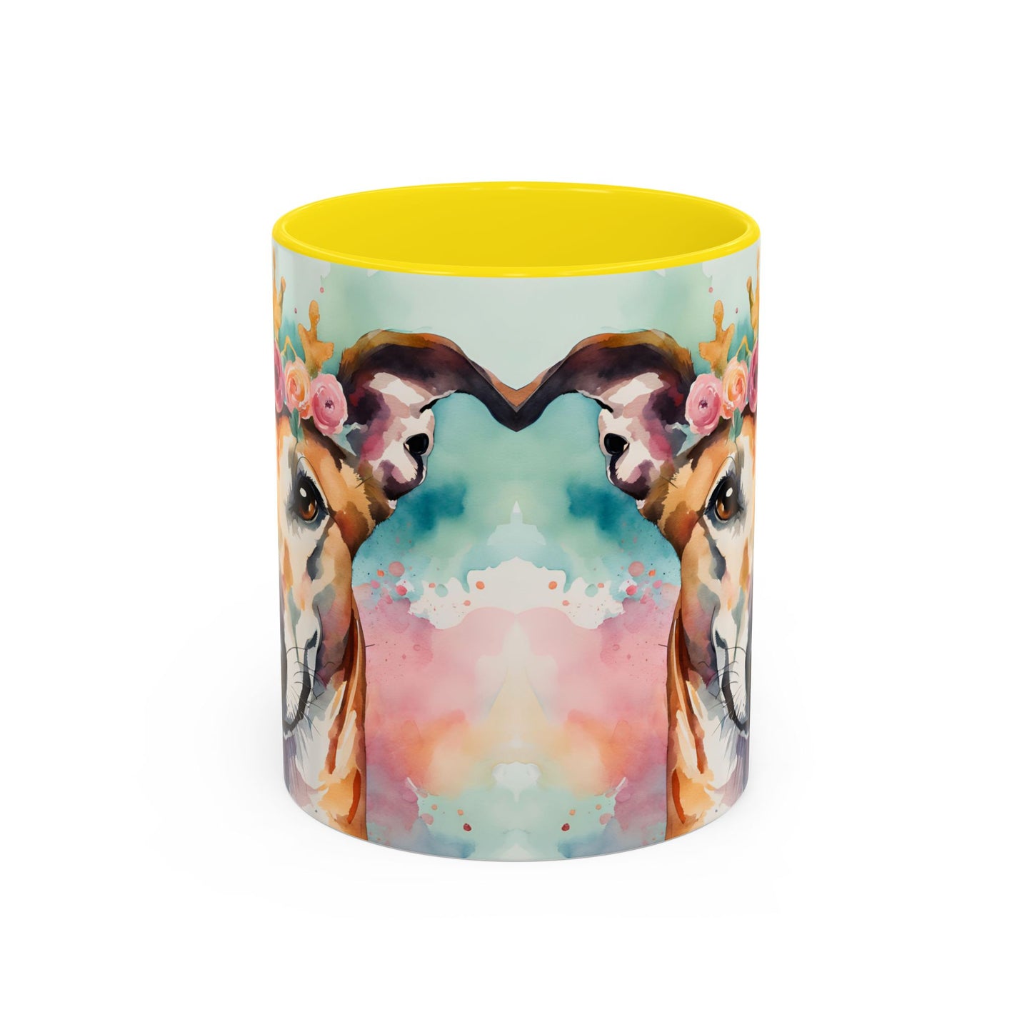 Greyhound 04 Accent Coffee Mug - Dog Lover Gift