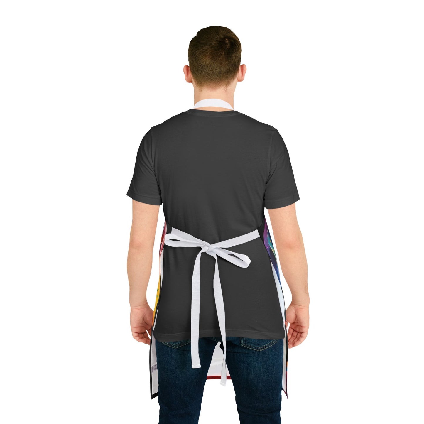 Multicoloured Hot Dog Weiner Adult Apron (AOP)
