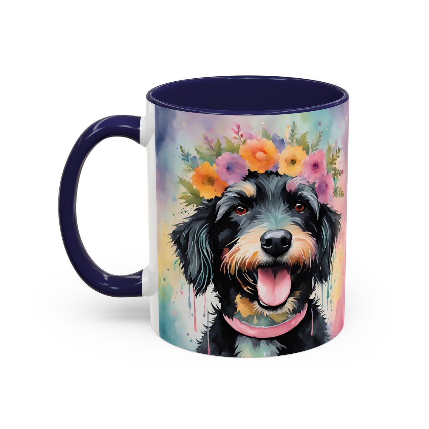 Eddy 02 Accent Coffee Mug - Dog Lover Gift