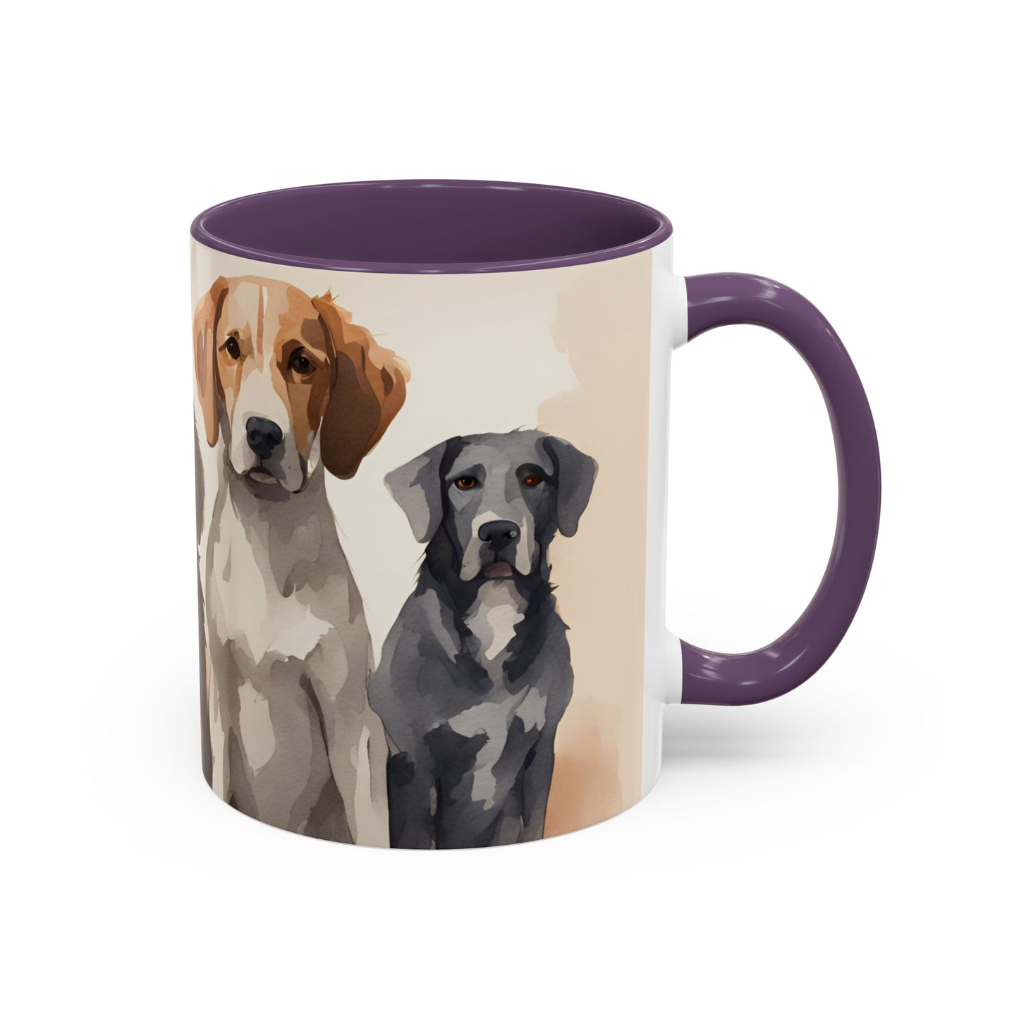 Doggies in a Row 01 Accent Mug 11oz