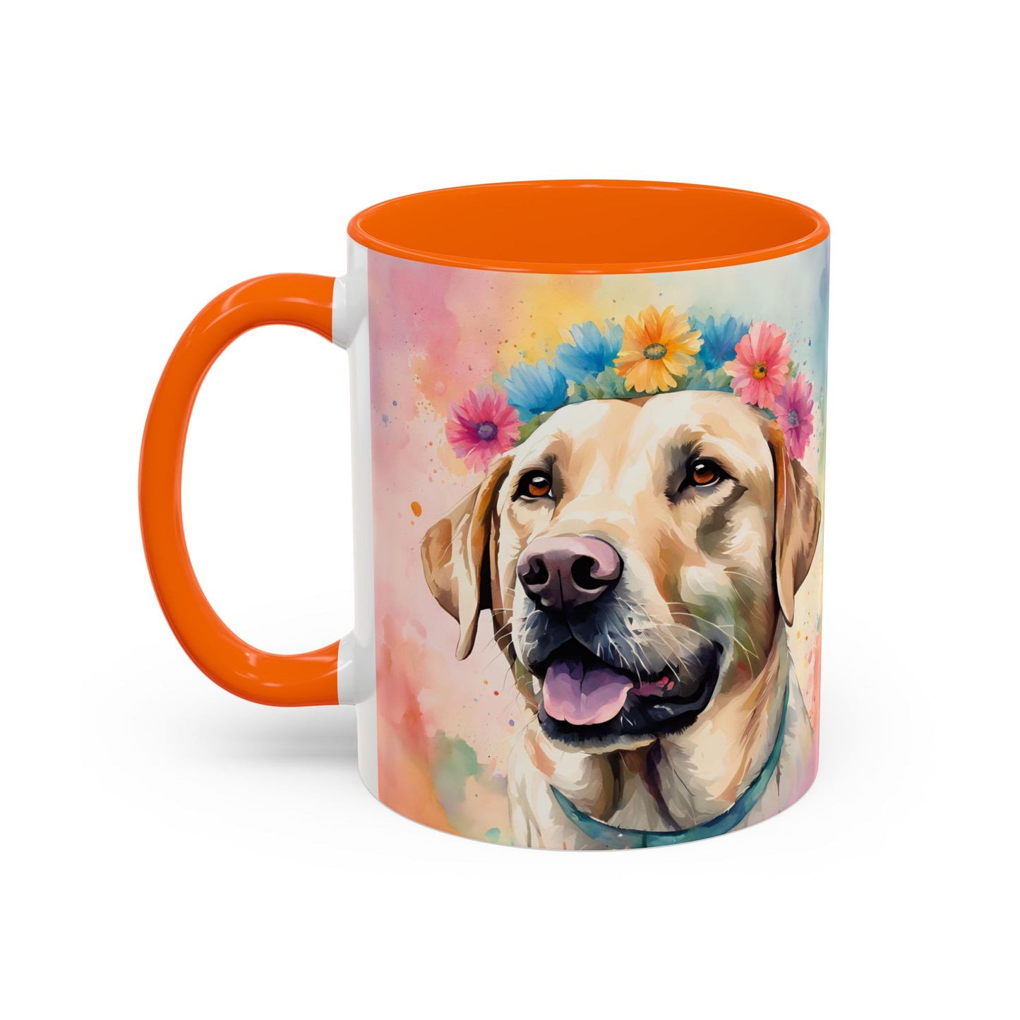 Labrador 01 Accent Coffee Mug - Dog Lover Gift