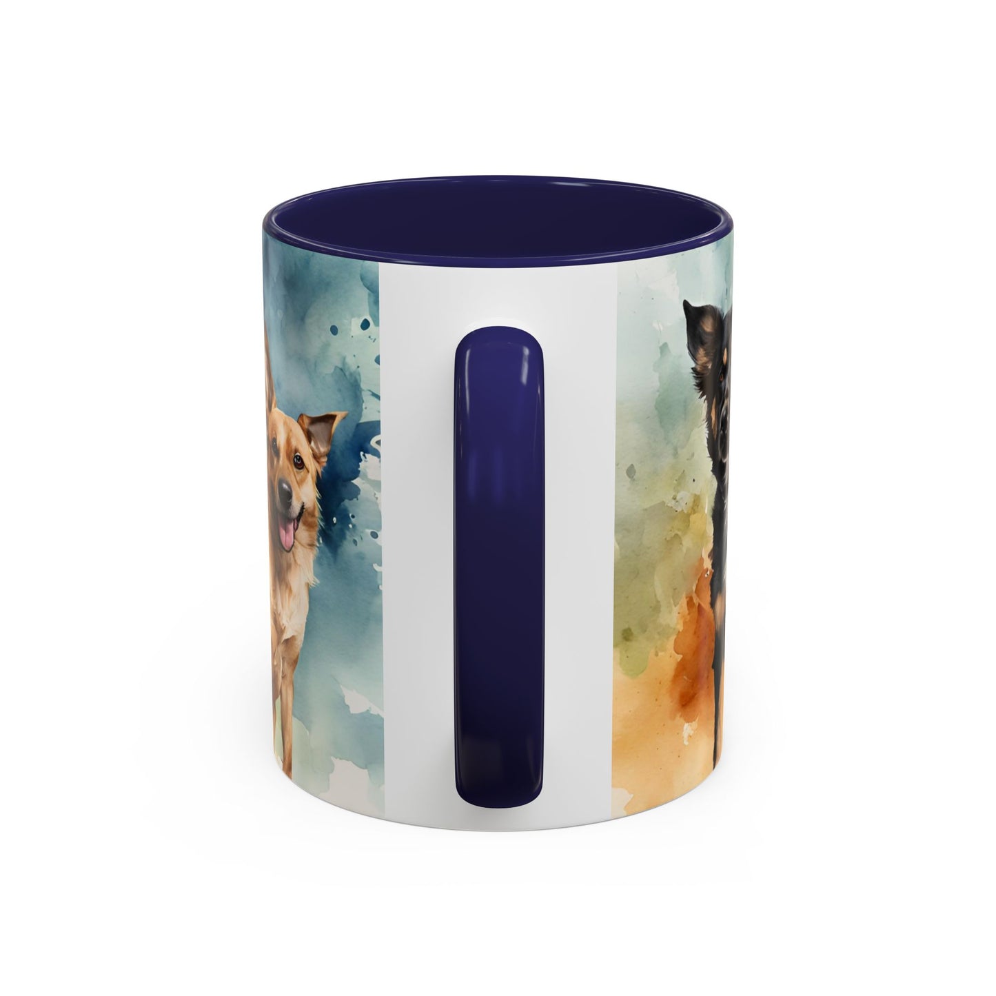 Multicoloured Doggies 06 Accent Mug 11oz