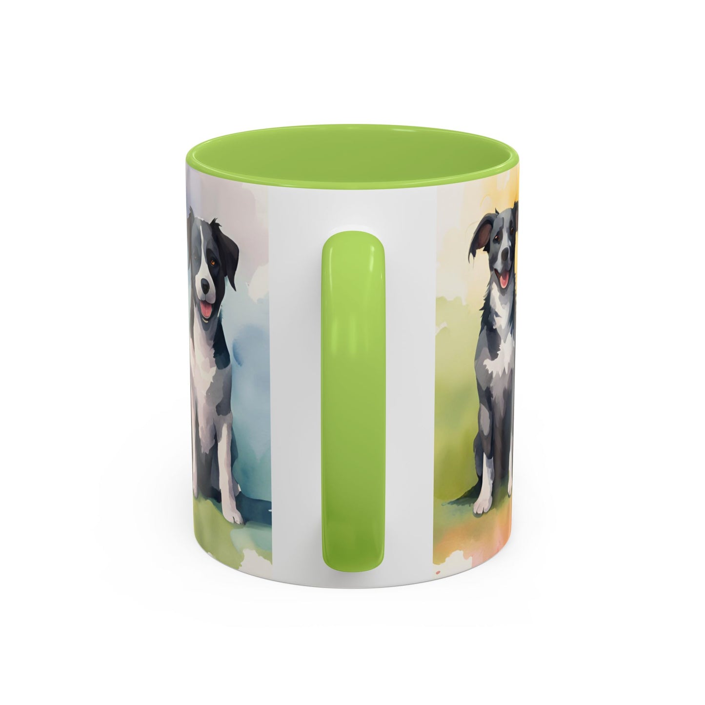 Multicoloured Doggies 08 Accent Mug 11oz