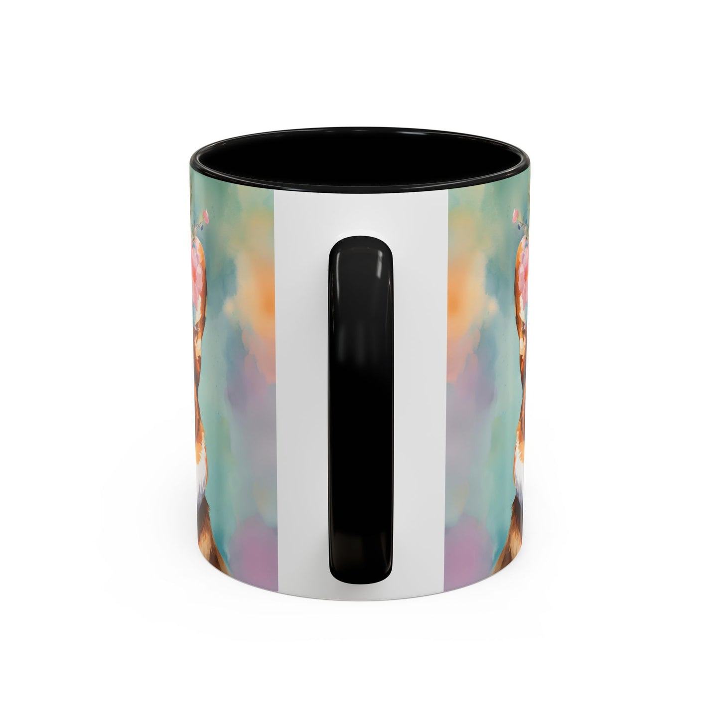 Corgi 01 Accent Coffee Mug - Dog Lover Gift