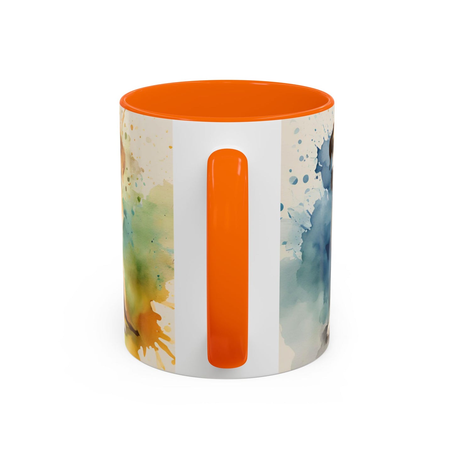 Multicoloured Doggies 09 Accent Mug 11oz