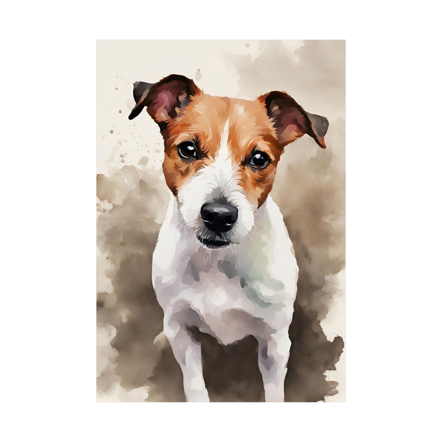 Dogs Jack Russell 03 Matte Vertical Poster