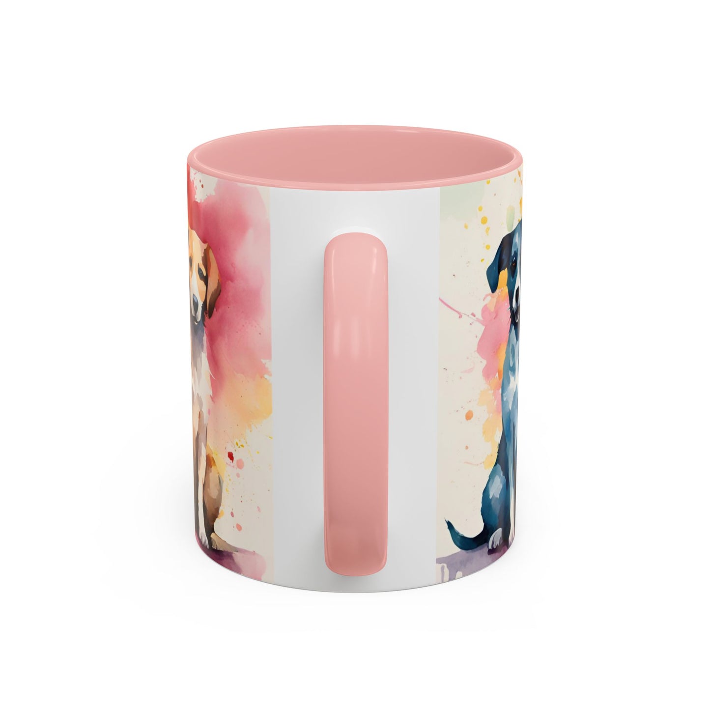 Multicoloured Doggies 07 Accent Mug 11oz