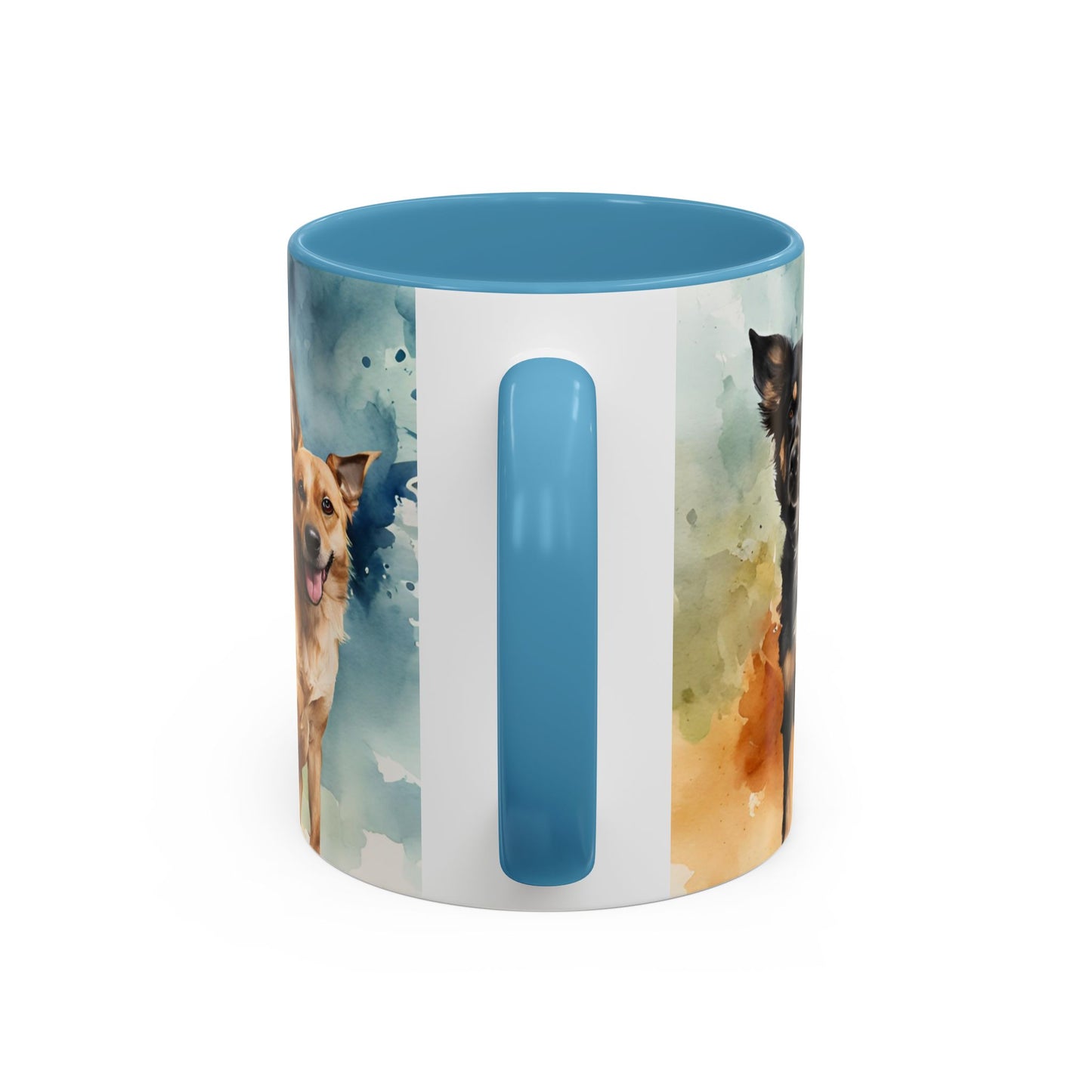 Multicoloured Doggies 06 Accent Mug 11oz