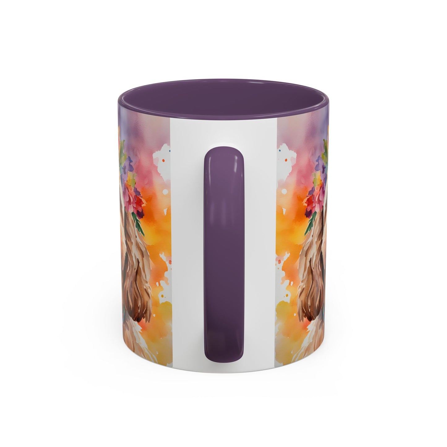 Cockapoo 05 Accent Coffee Mug - Dog Lover Gift