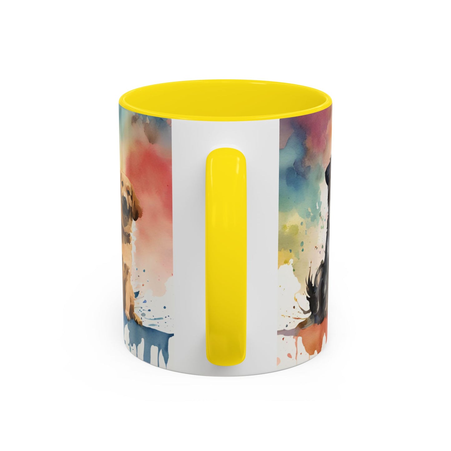 Multicoloured Doggies 02 Accent Mug 11oz