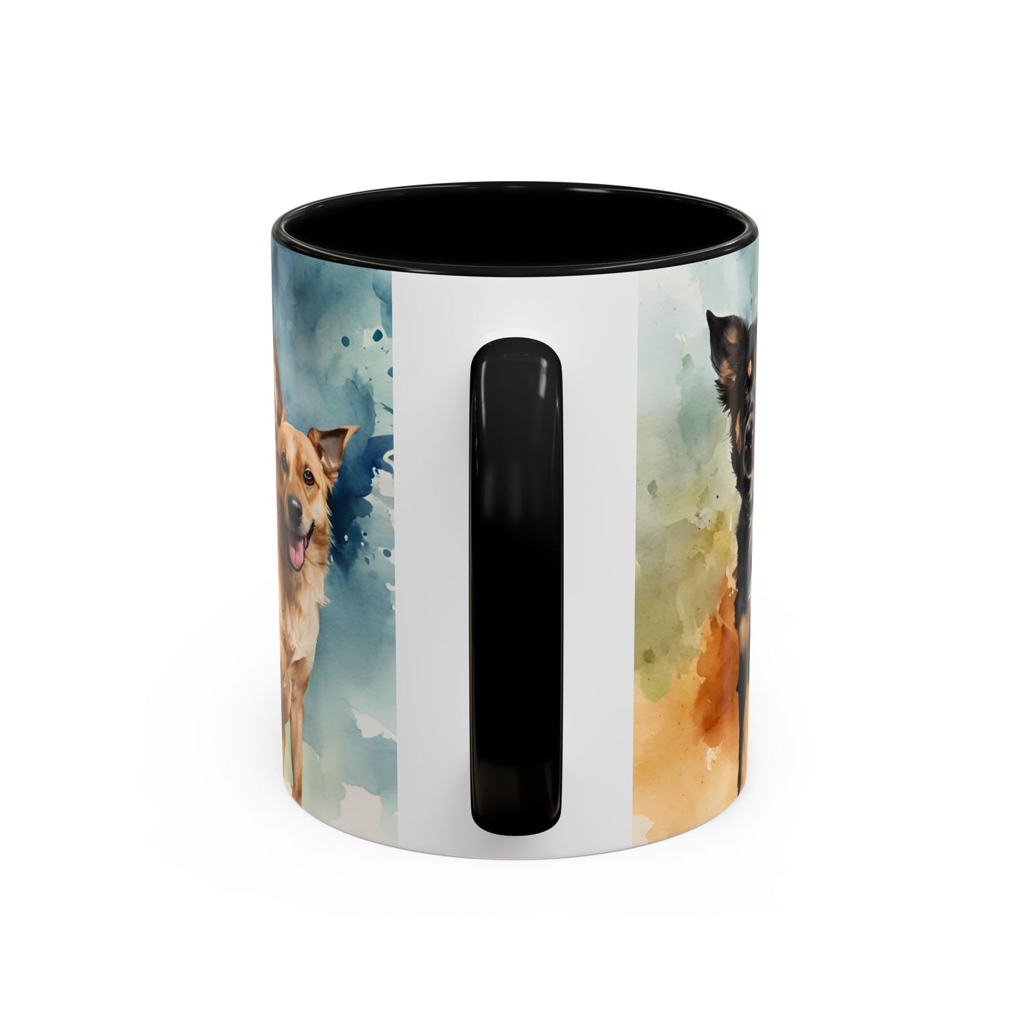 Multicoloured Doggies 06 Accent Mug 11oz