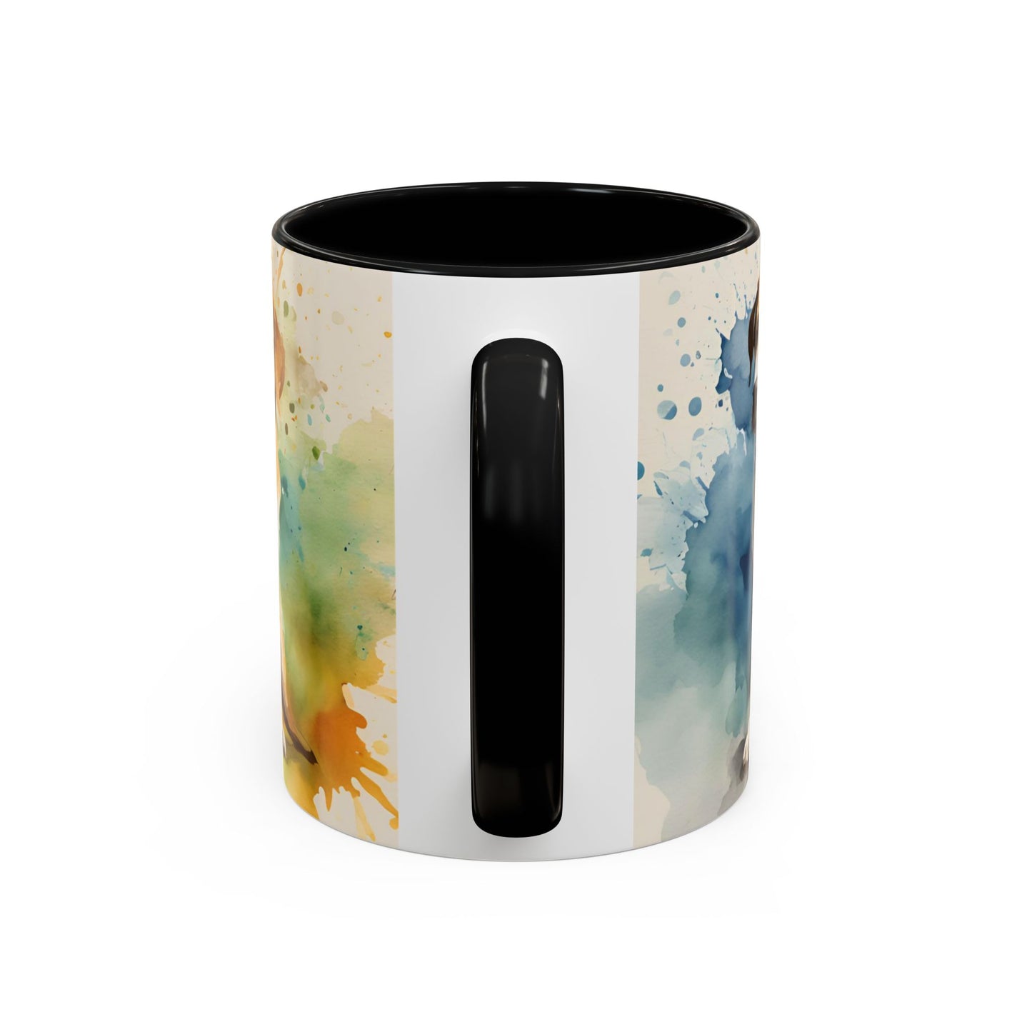 Multicoloured Doggies 09 Accent Mug 11oz