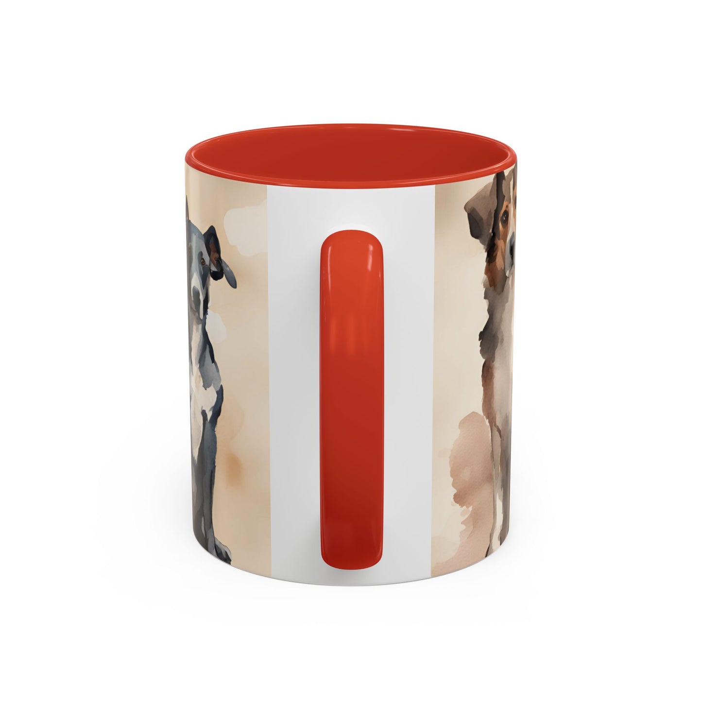 Doggies in a Row 03 Accent Mug 11oz