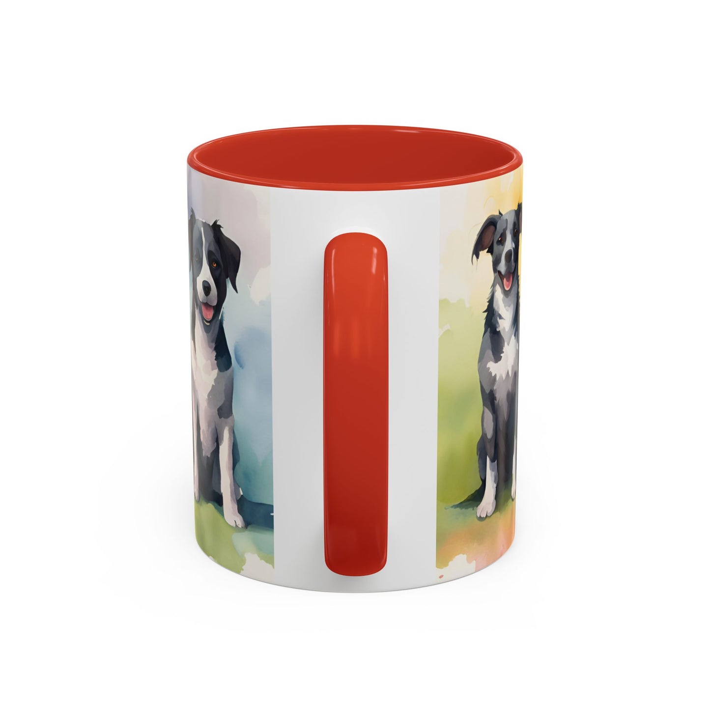 Multicoloured Doggies 08 Accent Mug 11oz
