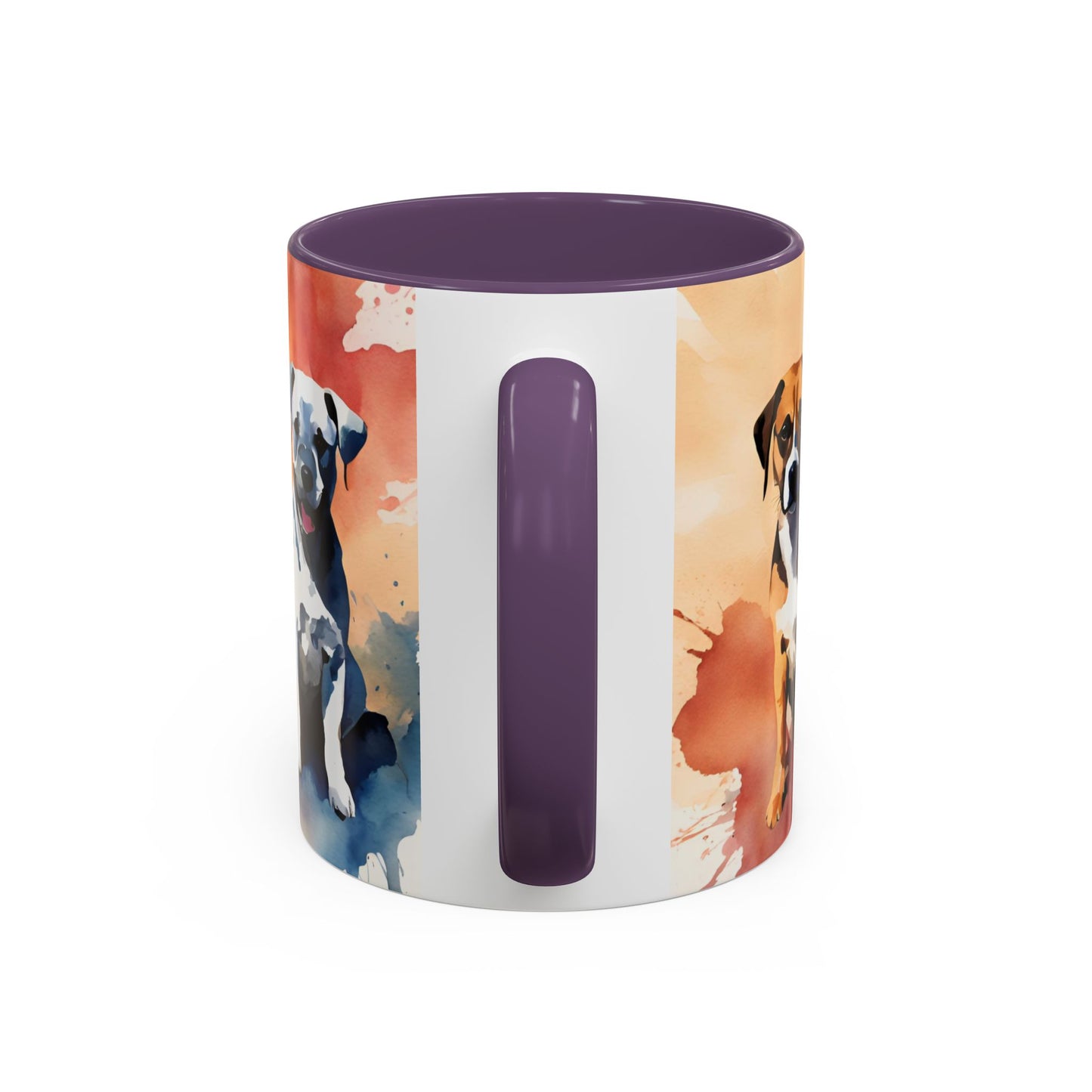 Multicoloured Doggies 04 Accent Mug 11oz