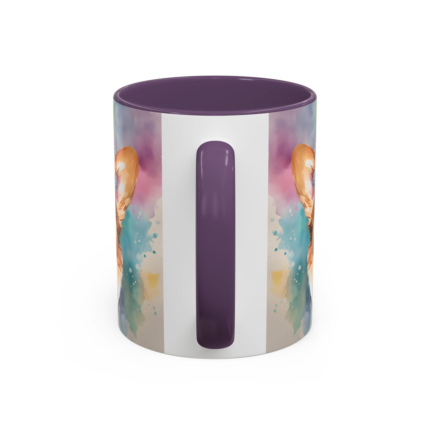 Corgi 02 Accent Coffee Mug - Dog Lover Gift