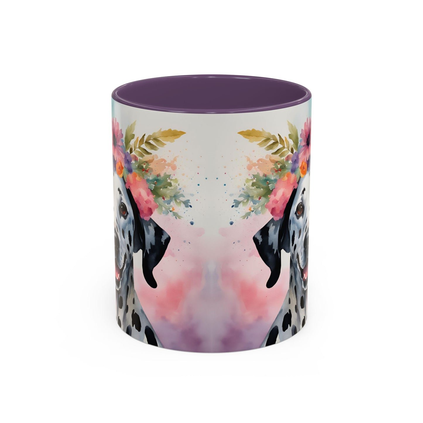 Dalmatian 03 Accent Coffee Mug - Dog Lover Gift